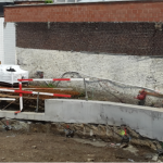 Détail de la poutre de ceinture